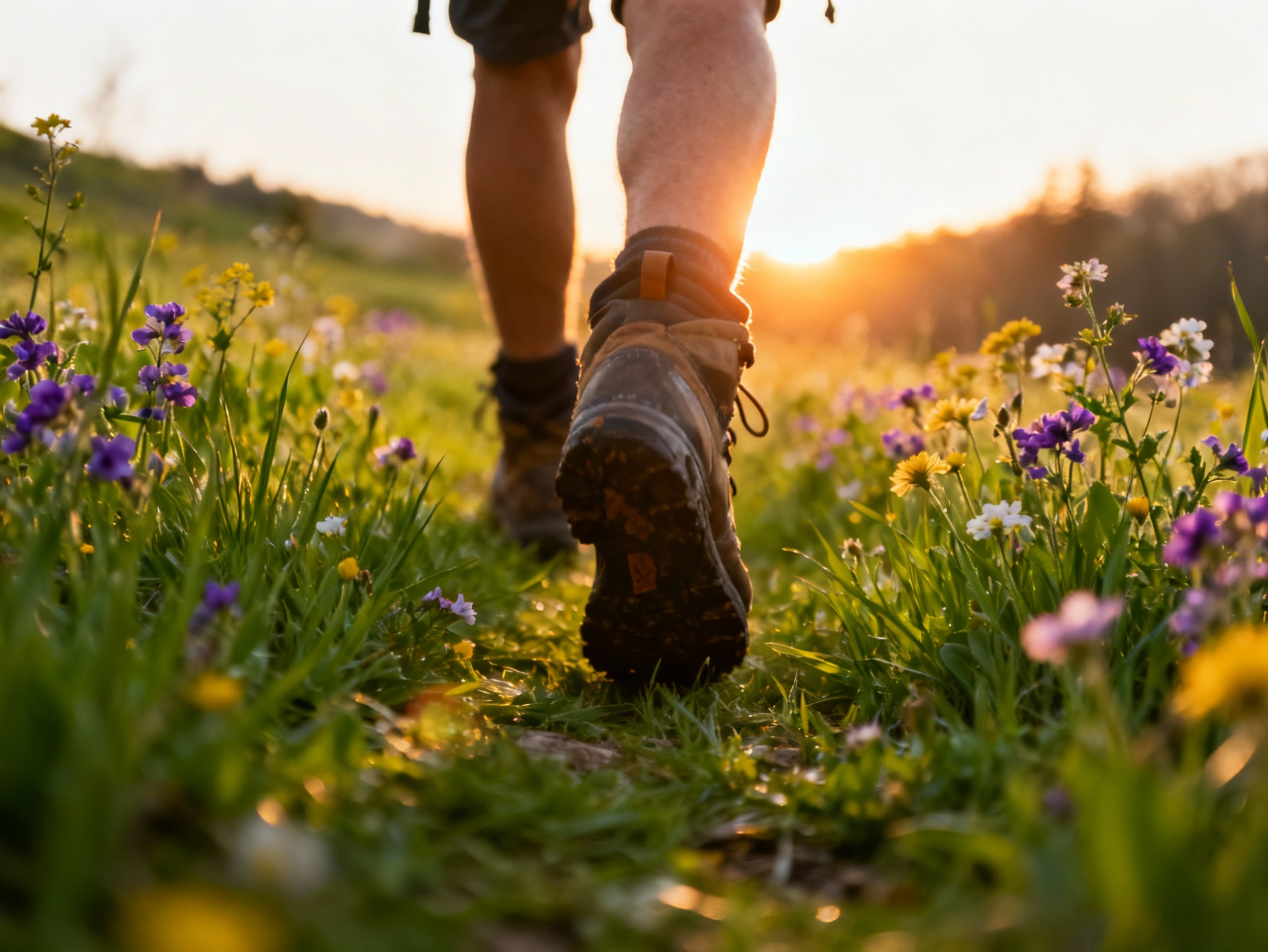 Illustration symbolizing a path to natural healing and wellness